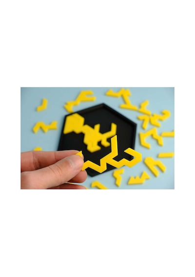 Altıgen Geometrik Tepsi Bulmacası, Zorlu Ve Eğlenceli Puzzle Keyfi