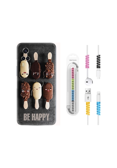 Vivo Y53S Kılıf Rasta Boyun Askılı Be Happy 1855