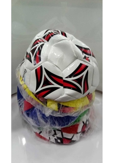 Dikişli Gözde Can Futbol Topu Çok Renkli