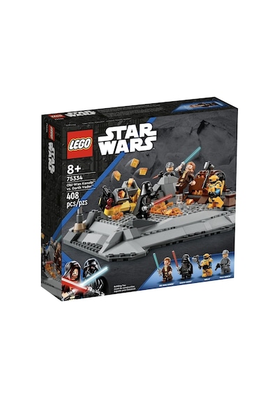 Star Wars 75334 Obi-wan Kenobi Darth Vader A Karşı 408 Parça