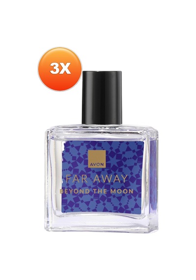 Far Away Beyond The Moon Kadın Parfüm Edp 30 Ml. Üçlü Paket Çiçeksi