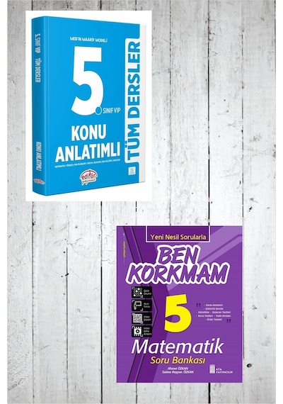 Editör 5.sınıf Vip Tüm Dersler Konu Anlatımlı