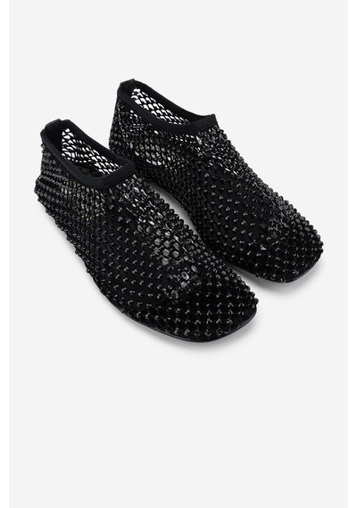 Valmenti Kadın Tekstil Siyah Casual Ayakkabı 1141 444 Bn Ayk Y26 Black Strass