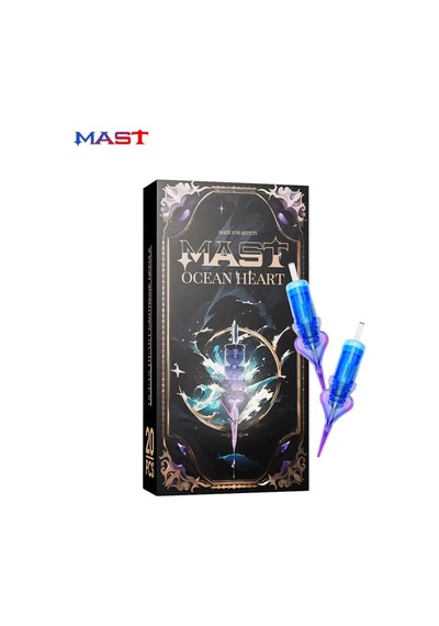 Mast Ocean Heart Cartridges 0803 Rl Long Taper - Kartuş Kalıcı Makyaj İğnesi