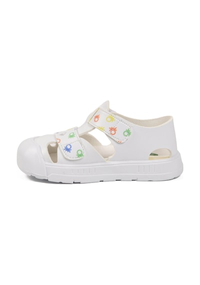 United Colors of Benetton Beyaz Cırtlı Hafif Bebek Sandalet Bn-1407 B