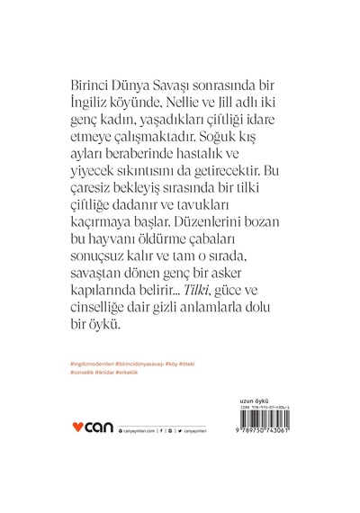 Tilki - David Herbert Richards Lawrence -  Can Yayınları -