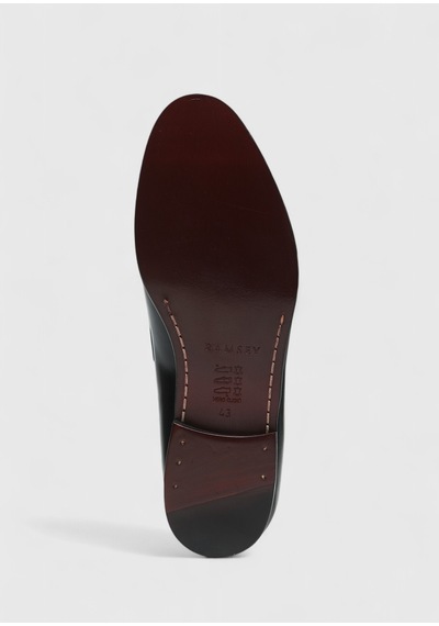 Ramsey Siyah Deri Klasik Loafer