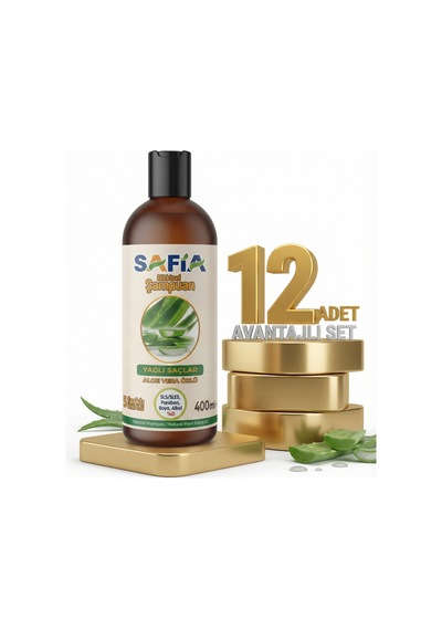 Safia Yağlı Saçlar İçin Şampuan 12x400 Ml