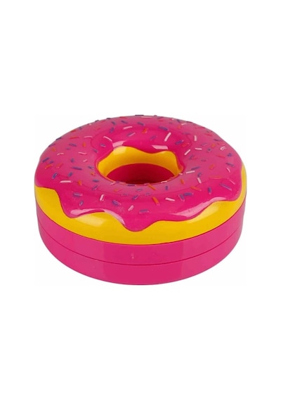 Mey İthalat Donut Şekilli 2 Katlı Makyaj Güzellik Seti