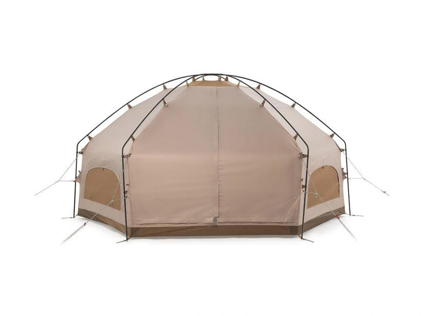 Naturehike Mg Altıgen Glamping Kanvas Kamp Çadırı Kahve