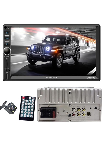 Double Teyp 7 4X45W Mirrorlink Bt/Usb/Sd/Fm/Aux Kameralı Moonsta