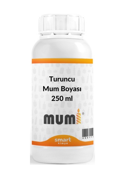 Sıvı Mum Boyası Turuncu 250 Ml