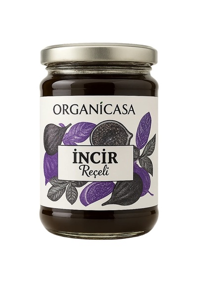 Organicasa Organik İncir Reçel 360g