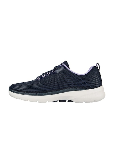 Skechers Go Walk 6 Kadın Ayakkabı 124554-nvlv Lacivert