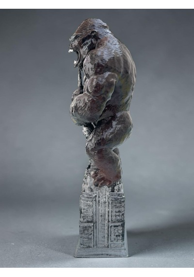 King Kong Koleksiyonluk Figür Heykel Empire State Dekoratif Biblo 15 Cm