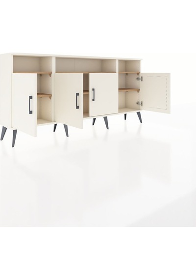 Arges Konsol 6 Raflı 4 Kapaklı 176x30x83 Aytaşı-aytaşı/çam Aytaşı/çam Arges Konsol 6 Raflı 4 Kapaklı 176x30x83 Aytaşı-aytaşı/çam Aytaşı/çam
