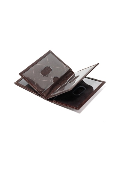 Kahve Cüzdan & Kartlık Unisex 825 Grande Deri Cüzdan Kartlık kahverengi