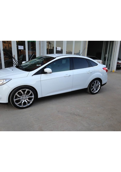 Ford Focus 3 Sd Krom Cam Çıtası 8 Prç 2011 -2019 Paslanmaz Çelik