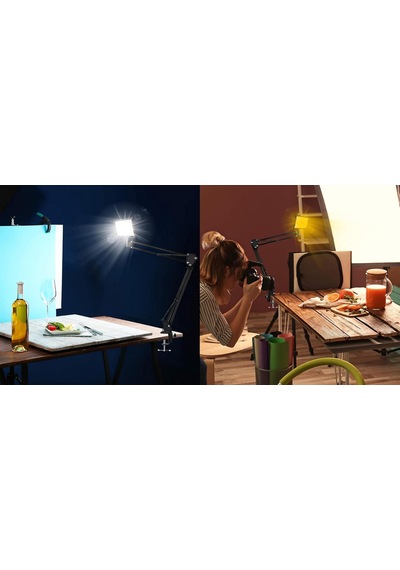 8 İnç 19cm 13 Watt 120 Led Fotograf Ve Video Işığı Vlog Ürün Youtube Canlı Yayın Tiktok Makyaj Ürün Çekimi V