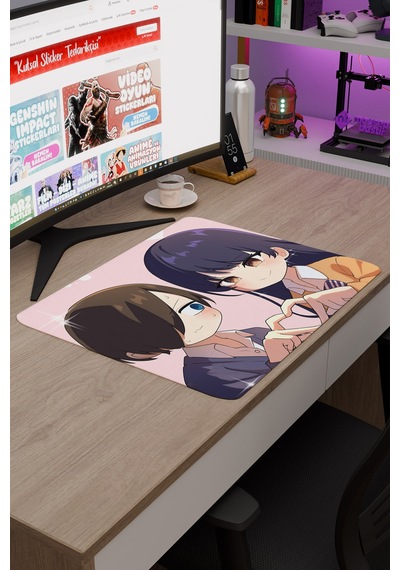 Boku No Kokoro No Yabai Yatsu Anime V2 - 48x40 Xl Gaming Kauçuk Kaymaz Taban Mouse Pad Fare Altlığı