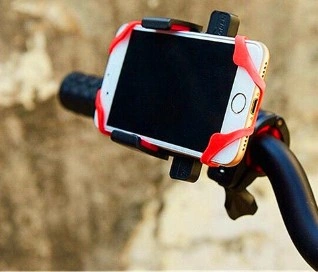 Lastik Destekli Standlı Bisiklet Telefon Tutucu 4490 Diğer