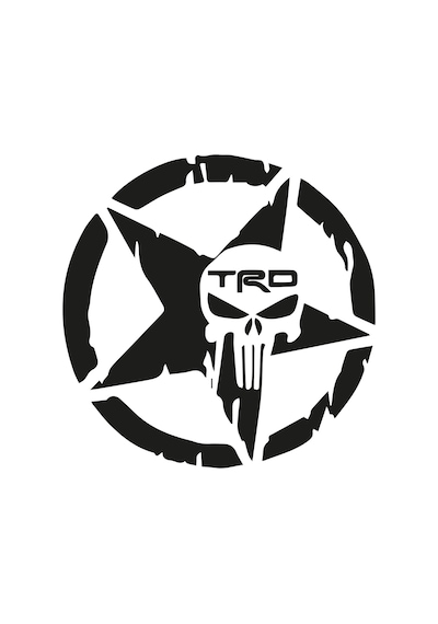 Trd Toyota Racing Sticker Army Yıldız Trd Oto Sticker