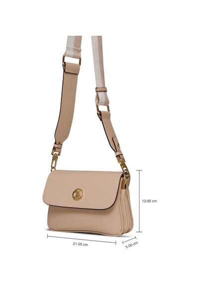 U.s. Polo Assn. Us25135 Kadın Çapraz Çanta Bej Bej