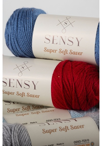Premium Super Soft Saver El Örgü Ipi Hırka Kazak Ip Şal Ipi Battaniye Ev Dekorasyon Ipi Fuşya