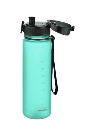 Uzspace Snatch Tritan Su Matarası - 800ml Okyanus Mavisi Çok Renkli