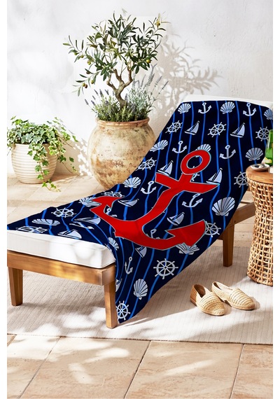 Çapa Marine Lacivert Plaj Havlusu-nautical Kırmızı Beyaz Havuz Deniz Hızlı Kuruyan Mikrofiber Havlu Gölgeli Melisa Çapa Marine Lacivert Plaj Havlusu-nautical Kırmızı Beyaz Havuz Deniz Hızlı Kuruyan Mikrofiber Havlu Gölgeli Melisa
