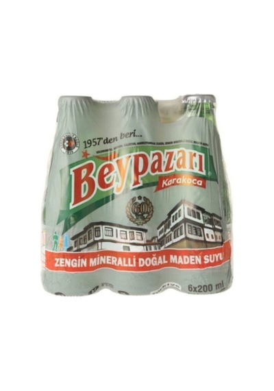 Doğal Sade Soda Maden Suyu 6x200 Ml