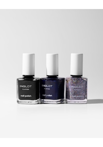 Inglot Playınn Nil Polish Oje Canlı Renkler Hızlı Kuruyan & Parlak Bitişli3