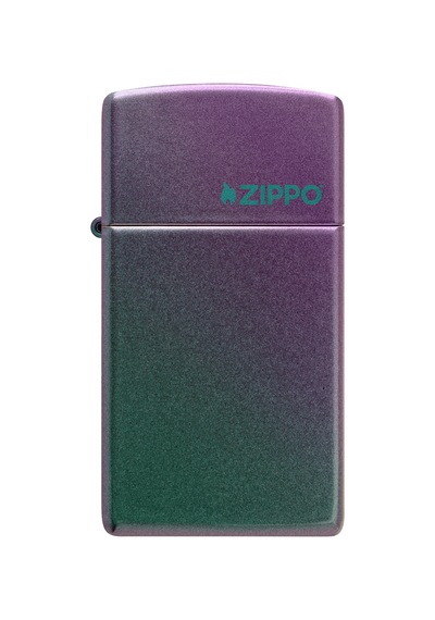 Zippo 49267 Slim Iridescent Zippo Logo Çakmak Çok Renkli
