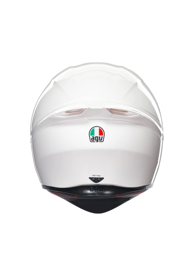 K1 S Motosiklet Kaskı Mono Kapalı Kask White L Beyaz