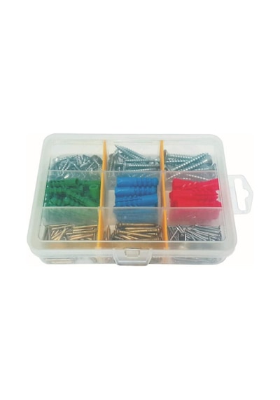Her Eve Lazım 220 Parçalı Organizer Set Kutulu Vida,Çivi Dubel