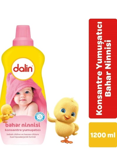 Dalin Dalin Konsantre Yumuşatıcı Bahar Ninnisi 1200ml 6 Adet 8690605055660
