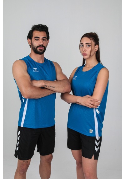 Hummel Dream Sıfır Kol Tişört Saks Mavi