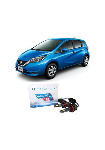 Nissan Note Kısa+uzun Far Ampulü H4 Ultimate Yeni Seri Beyaz 2013-2018