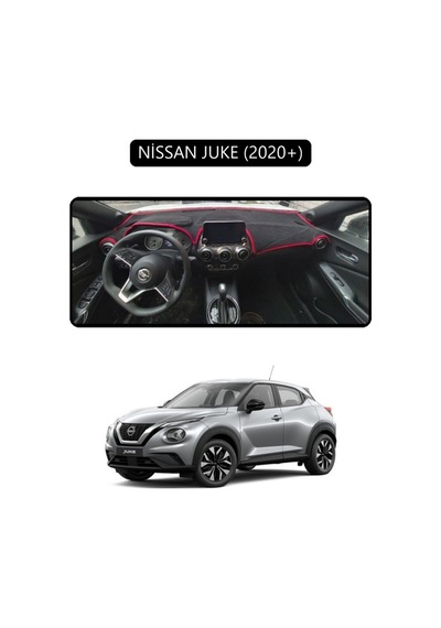 Nissan Juke 2020+torpido Koruma Halısı Siyah Kenar