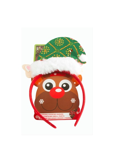 Noel Baba Şapkası Yılbaşı Taç 1
