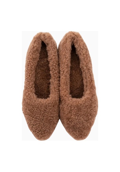 Age Of Innocence Gia Lüks Shearling Kürklü Kadın Ayakkabı Bot Kahverengi