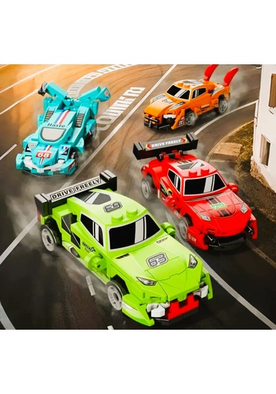 Speed Stil Araba Süper Yapı Blokları Modeli Yarış Arabası Model