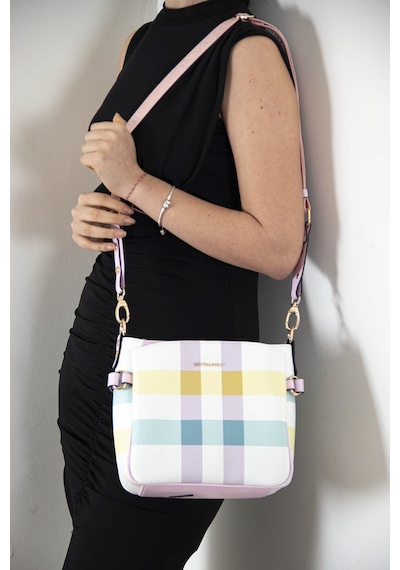 Çapraz Çanta Kadın 884-40190 Silver Polo M71lila-mat Pembe Lila-mat Pembe