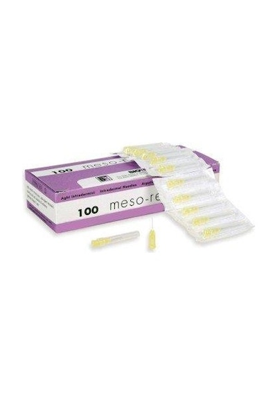 Meso-Relle Mezoterapi İğnesi 30g X 4mm - Aal34 - 100 Adet