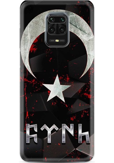 Xiaomi Redmi Note 9 Pro Kilif Desenli Silikon Göktürk 473366644