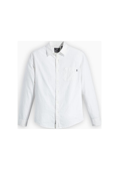 Dockers Slım Orıgınal Shırt Undyed Lınen Erkek Beyaz Gömlek - A1114