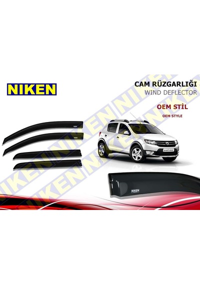 Niken Dacia Sandero Cam Rüzgarlığı Oem 2013+ 001 Dc10 02 01