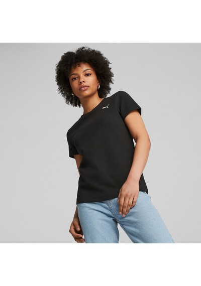 Puma Her Kadın Tişört 676001 01 Siyah