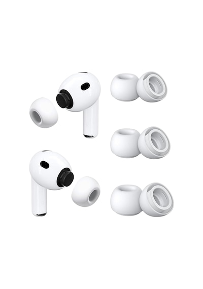 Airpods Pro 3 Uyumlu Toz Filtreli Premium Silikon Yedek Kulaklık Uçları Seti Xs/s/m