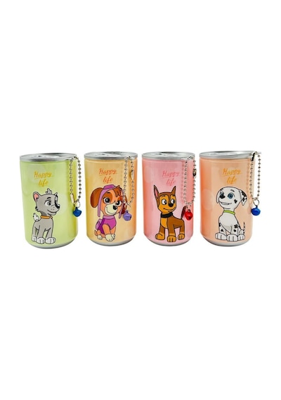New-max Aksesuarlı Islak Mendil 4'lü Paket Toplam 96 Yaprak 24 4 Sevimli Köpek Desenli